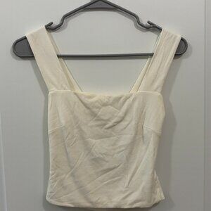 ILLA ILLA Cream Backless Top